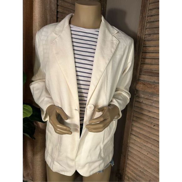 Vintage Worthington Linen Blazer - Picture 7 of 7